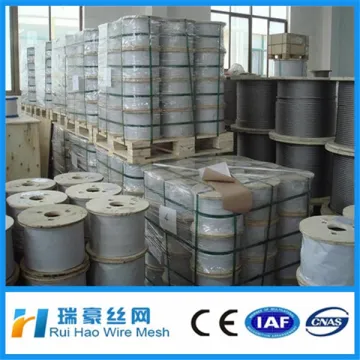 elevator steel wire rope 8X19S+FC 8x19+sisial core