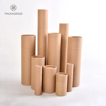 Cardboard craft paper mail tube nature
