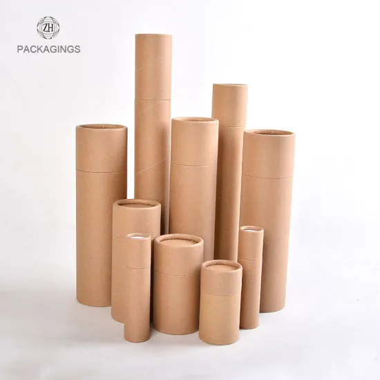 Cardboard craft paper mail tube nature