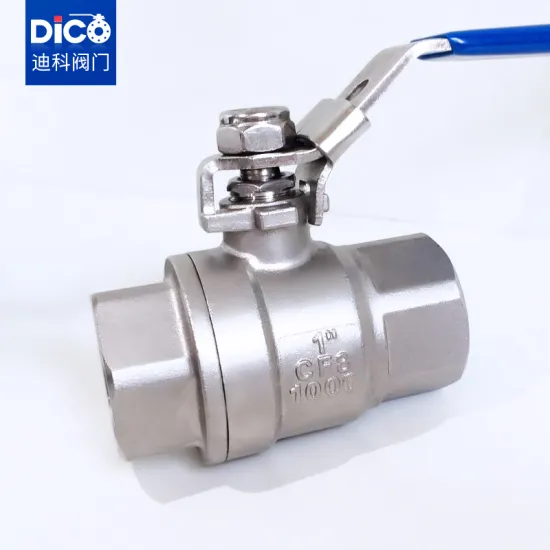 Stainless Steel NPT 2PC Floating Ball Valve