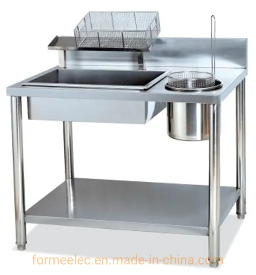 Kitchen Equipment Hamburger Device Powder Wrapping Machine Manual Breading Table