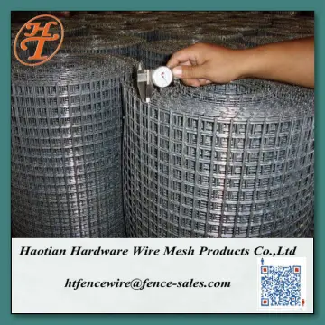 hot dipped galvanized welded wire mesh 9 gauge