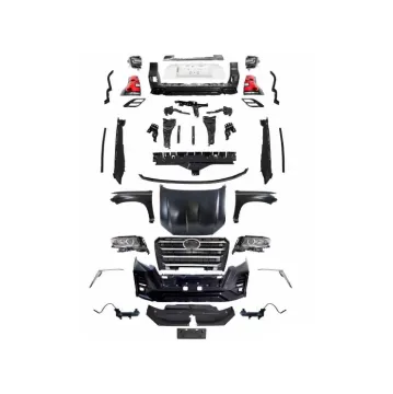 2011-2013 Toyota Land Cruiser Prado XLstyling Body Kit - 2022 X-man Police-man Style Bumper Upgrade