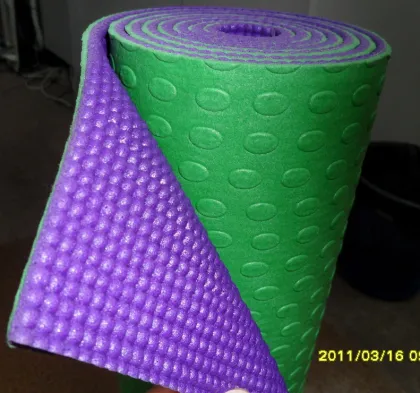24*72" PVC two-tone yoga mat