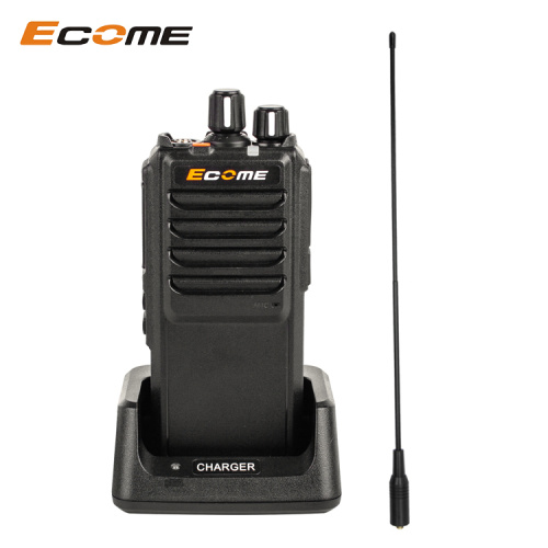 Ecome 25w portatile 10 km gamma VHF Radio esterno a lungo raggio Wakie Talkie