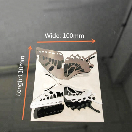 Laser cutting Stainless Steel model Butterfly model part