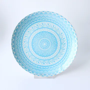 Boho style ceramic tableware set bowl spoon