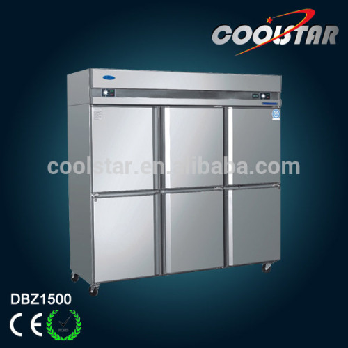 anti-condensation high transparency Kitchen Upright Freezer GN Series