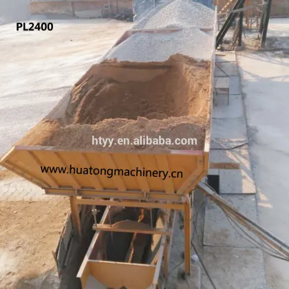 Commercial concrete mixing station HZS75 concrete mixing equipment
