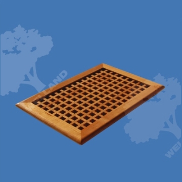 Red Oak Eggcrate Custom Wall Vent 1014 J