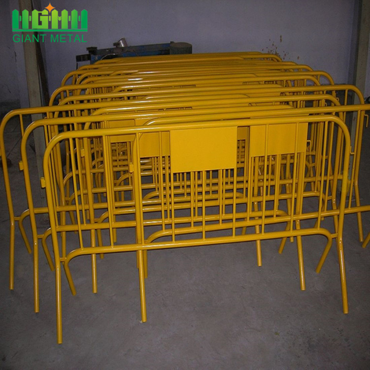 Galvanized Steel Traffic Temporary Crowd Control Barrier