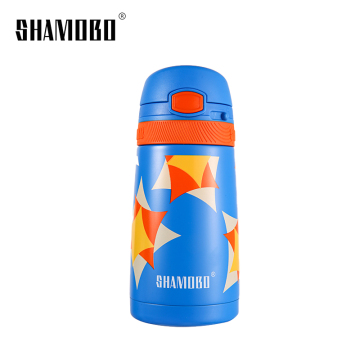 Stainless Steel Insulated Bottle Blue Diamonds