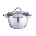 Casserole dishes soup pot set with glass lid