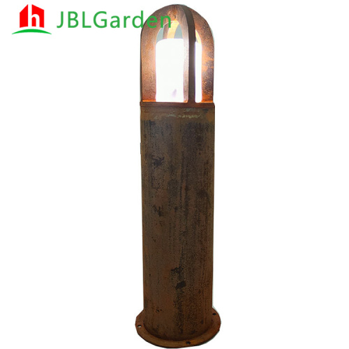 Outdoor Decorative Corten Steel Light