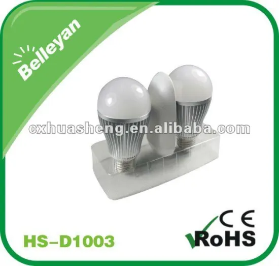 6W long lifespan led bulb light with dimmer cfl bulbs