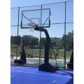 Stand de basket-ball de la boîte concave approuvée par la FIBA ​​sans roues