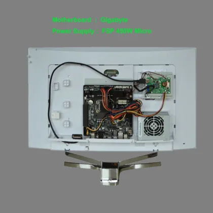Cheap China computers,32" DIY all in one pc with gigabyte motherboard
