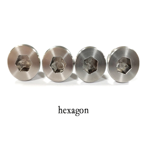 Inside hexagon bung plug for car exhaust pipe