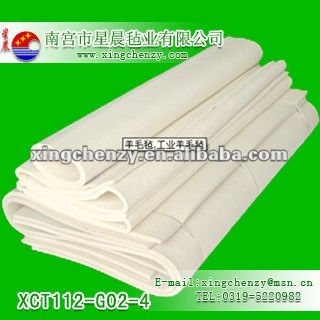 famous brand 100% white wool sauna felt