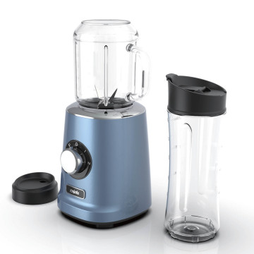 2022 Personal Blender & Smoothie Maker - 500W Retro Blender with Portable Bottles