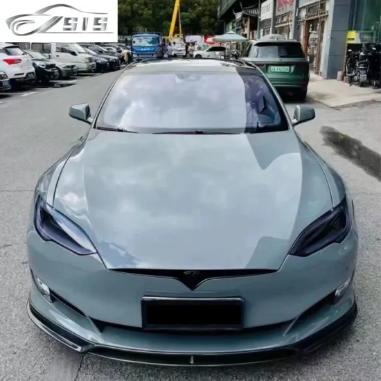RZ Style Carbon Fiber Front Lip Kit for Model S 2016-2019