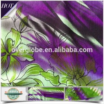 100% Polyester Printed Chiffon Yoryu Fabric