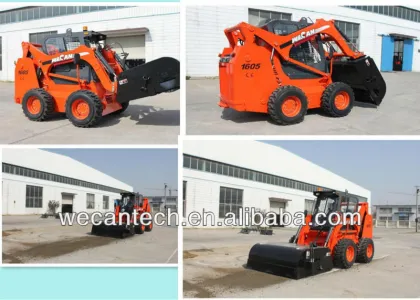Skid steer loader sweeper;sweeper