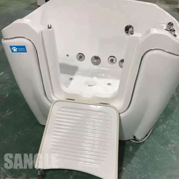 Walk In Spa Bathtub for Large Dog Spa service