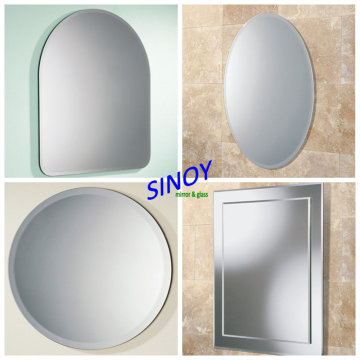 Polished Large Aluminum Mirror Sheet Double Coated for Decorative Mirror