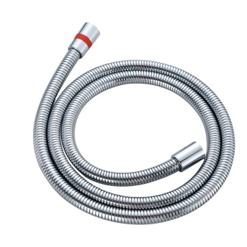 Extra Long Chrome Handheld Shower Head Hose with Brass Insert and Nut - 304 Stainless Steel Shower Hose for Bathroom