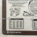 Silicone Baking Mat With Measurements