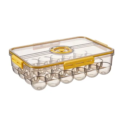 Transparent Beauty Egg Stackable Lunch Fresh Box