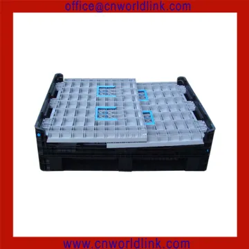 Popular Heavy Duty Plastic Folding Pallet Crate
