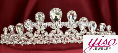 fashionable combs new design king crown tiara