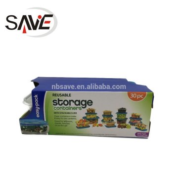 30Pcs Reusable Storage Container Sets 2533
