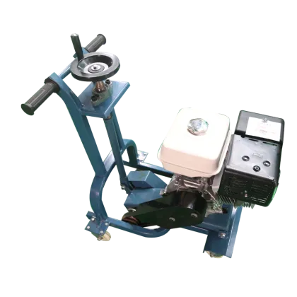 Pavement road grooving machine