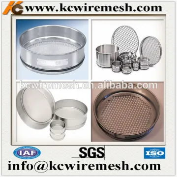 Stainless steel standard laboratory test sieve