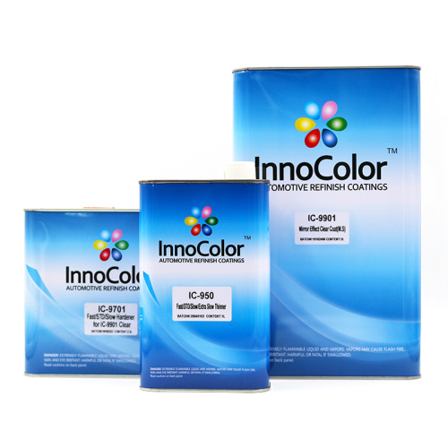 Tinta de carro innocolor espelho efeito clearcoat Auto tinta