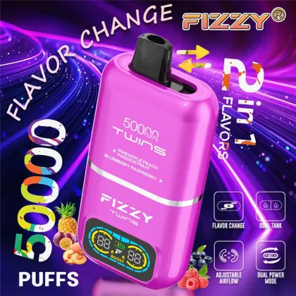 EU Warehouse FIZZY TWINS 50000 Puffs Disposable Vape