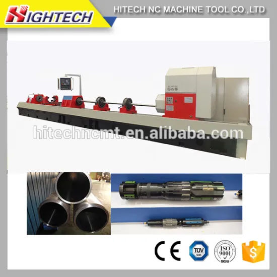 TGK20x2 deep hole skiving (cnc) roller burnishing and scraping machine