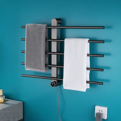 Smart Electric Towel Rack - Gun Grey Bathroom Heater