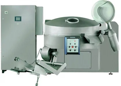 Meat bowl cutter machine