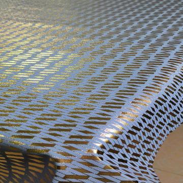 Gold Barmuster mit PU Gold -Tischdecke