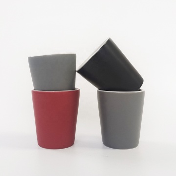 Wholesale Double Color Matte Ceramic Mini Mugs & Shot Glasses