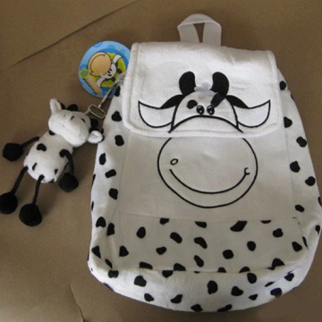 Cows plush animal backpack