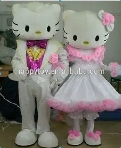 Hot sale Kitty mascot costume/cartoon mascot costumes