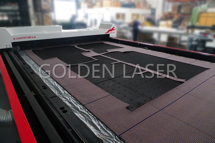 Aircraft Carpet Laser Cutting Machine CJG-2101100LD