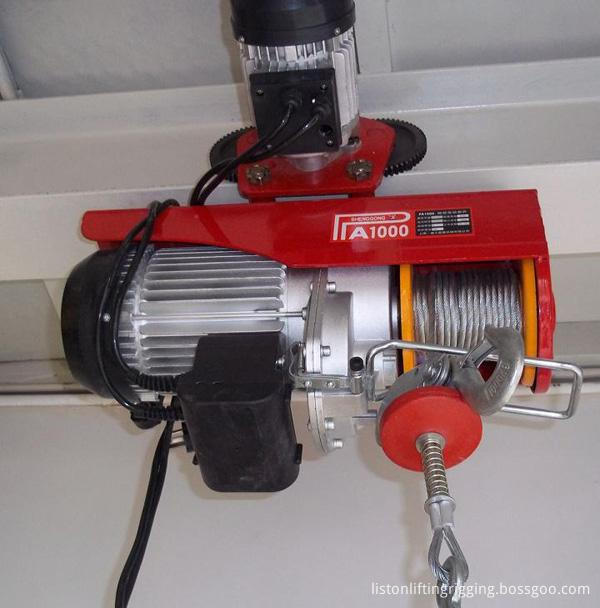 pa500 mini electric hoist winch