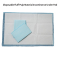 Leakage Protection Blue PE Film Bed Disposable Underpad