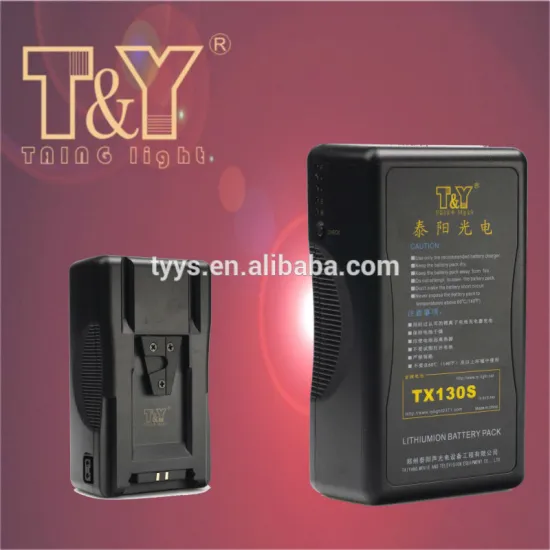 130wh light weight V-lock battery for photography